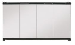 Dimplex Glass Bi-fold Look Door - For BF33DXP - BFDOOR33BLKSM - Chimney Cricket