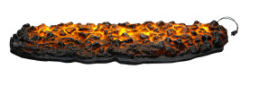 Dimplex Ash Mat For Dimplex Revillusion 20" Electric Log Set - REM-KIT-DIM - Chimney Cricket