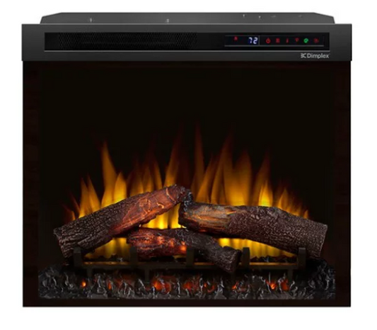Dimplex 33" Multi-Fire XHD Firebox with Logs - XHD33L, X-XHD33L - Chimney Cricket