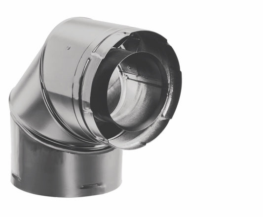 Duravent 5" x 8" DirectVent Pro 90° Elbow - 58DVA-E90, 810001395 - Chimney Cricket