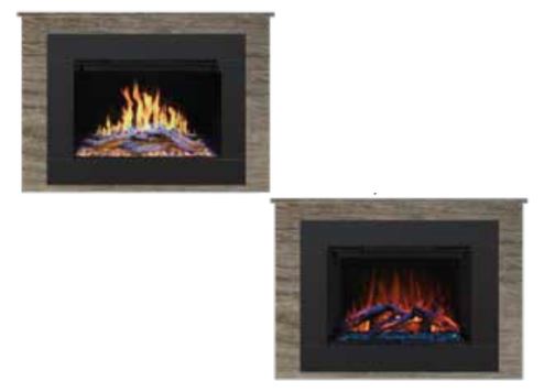 Modern Flames Display Cabinet for 36" Orion / Redstone Fireplaces - Cabinet ONLY - Chimney Cricket