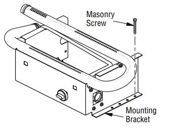 Superior F0059 18"/24" Double Flame Manual Burner - NG - Chimney Cricket