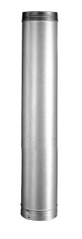 Duravent 8" DuraLiner 36" Round Rigid Pipe - 8DLR36, 810001256 (CS1) - Chimney Cricket