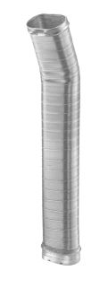 Duravent 6" DuraLiner 60" Oval-to-Oval Flex Pipe - 6DLR60OF, 810001213 (CS1) - Chimney Cricket