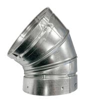 Duravent 5" BV 45°/60° Adjustable Elbow - 810017933 (CS6) - Chimney Cricket