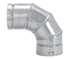 Duravent 8" BV 90° Adjustable Elbow - 810018175 (CS4) - Chimney Cricket