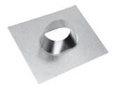 Duravent 5" BV 0/12-6/12 Adjustable Flashing - 810017981 (CS6) - Chimney Cricket