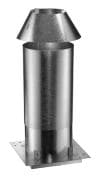 Duravent 7" - 8" BV Adjustable Attic Insulation Shield - 810018191 (CS1) - Chimney Cricket