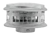Duravent 8" BV DuraCap - 810018212 (CS4) - Chimney Cricket