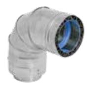 Duravent 5" Diameter FasNSeal 88° Double Wall Elbow - W28805, 810003705 (CS4) ** - Chimney Cricket