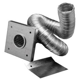 Duravent 4" PelletVent Pro Fresh Air Intake Kit - 4PVPAIK, 810013123 - Chimney Cricket