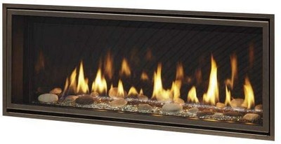 Majestic Echelon II 36" Direct Vent Fireplace with IntelliFire Touch Ignition System - Natural Gas - Chimney Cricket