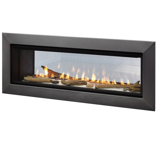 Majestic 36" Echelon II See-Through Direct Vent Fireplace with IntelliFire Touch Ignition System - Natural Gas - Chimney Cricket
