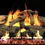 RHP 30" Charred Evergreen Oak Logs - Chimney Cricket