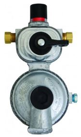 MEC Auto Changeover Regulator - 225,000 BTU Reserve Cylinder 150,000 BTU - Chimney Cricket