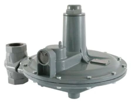 P202H 2" NPT 3/8" Orifice 1-2 PSI Dark Blue Spring, Inlet Pressure 30 PSI Outlet 1-2.5 PSI 5 Million BTU Capable of 10,400,000 BTU LP - Chimney Cricket