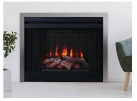 Superior F4450 36" Electric Fireplace - Chimney Cricket