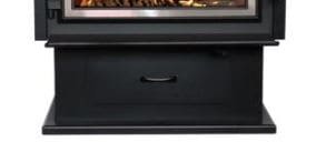 ES Black Pedestal with Ash Pan - Chimney Cricket