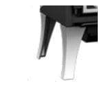 ES Nickel Straight Leg Kit with Ash Pan - Chimney Cricket