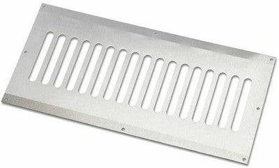 HPC 12" X 6" Stainless Steel Flat Enclosure Vent - Chimney Cricket