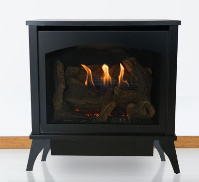 WMH Spirit Small Vent Free Steel Stove with Millivolt Control, LP - Chimney Cricket