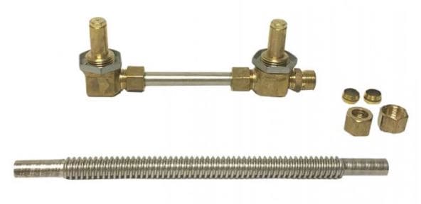 FM Burner Manifold with Orifices and Tube Fittings (Pre 2001) for Regal Grills - 317210 - Chimney Cricket