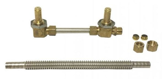 FM Burner Manifold with Orifices and Tube Fittings (Pre 2001) for Regal Grills - 317210 - Chimney Cricket