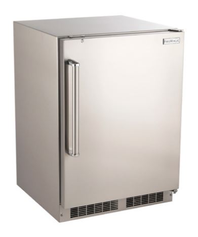 FM Outdoor Rated Refrigerator with Stainless Steel Premium Door - RH - Chimney Cricket