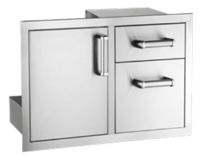 FM Premium Access Door with Double Drawer (18½ x 30) - Chimney Cricket