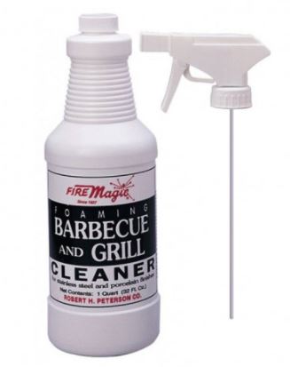 FM BBQ Cleaner with Foaming Trigger Bottles (Case of 12 Quarts) - Chimney Cricket