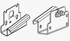 FM Super Heavy Duty Reversible Rotisserie Bracket - 360061L ** - Chimney Cricket