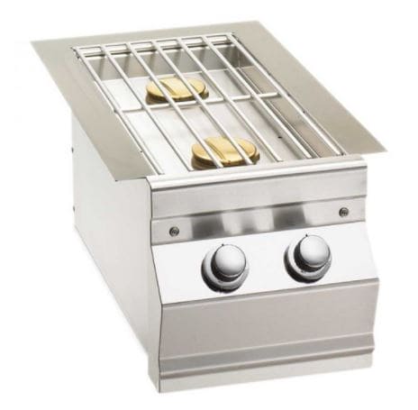 FM Classic Built-In Double Side Burner, LP - Chimney Cricket