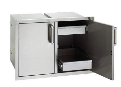 FM Premium Double Access Doors with Dual Drawers (21 x 30½) - Chimney Cricket