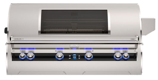 FM E1060i Echelon 48" Built-In Grill with Digital Thermometer, Infrared Burner and Magic View Window, LP - E1060I9L1PW - Chimney Cricket