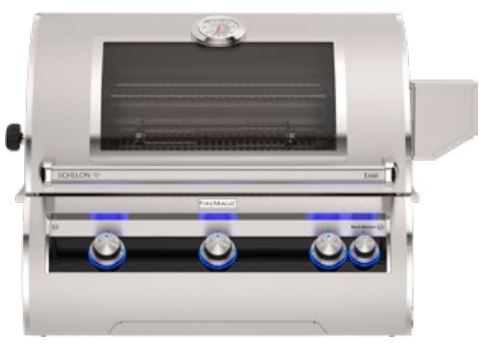 FM E660i Echelon 30" Built-In Grill with Analog Thermometer and Magic View Window, LP - E660I9EAPW - Chimney Cricket