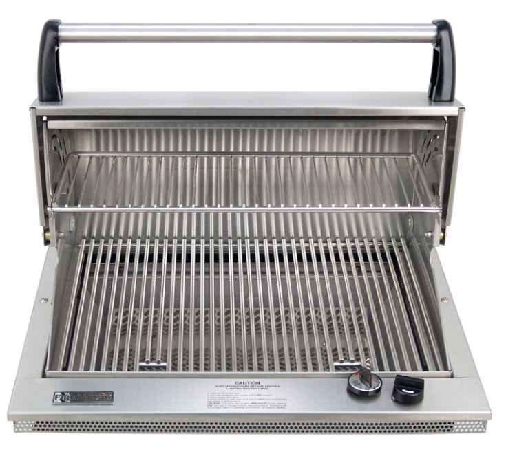 FM Legacy Deluxe 24" Classic Drop-In Grill, LP - 31S1S1PA - Chimney Cricket