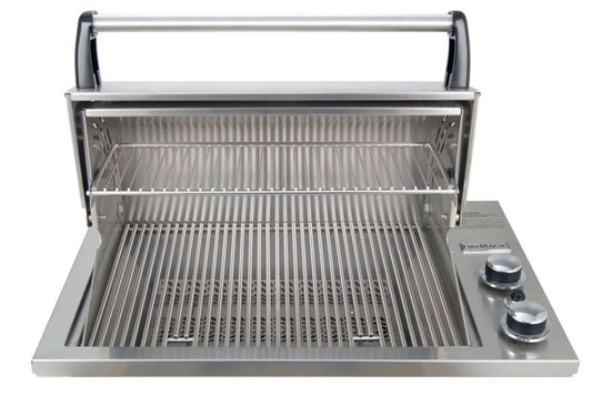 FM Legacy Deluxe 24" Gourmet Drop-In Grill, LP - 3CS1S1PA - Chimney Cricket