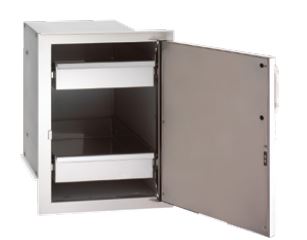 FM Select Single Access Door with Dual Drawers (21 x 14½) - RH - Chimney Cricket