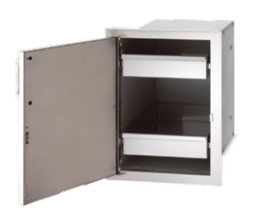 FM Select Single Access Door with Dual Drawers (21 x 14½) - LH - Chimney Cricket