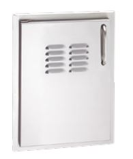FM Select Single Access Door with Louvers (21 x 14½) - LH - Chimney Cricket