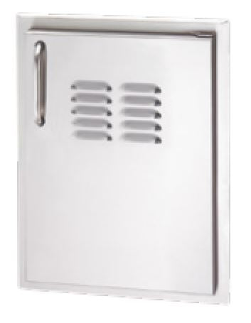 FM Select Single Access Door with Louvers (21 x 14½) - RH - Chimney Cricket