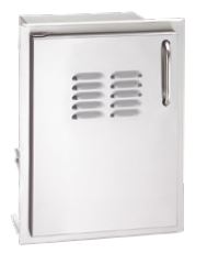 FM Select Single Access Door with Tank Tray and Louvers (21 x 14½) - LH - Chimney Cricket