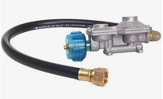 FM Two-Stage Regulator with Hose (Propane) - Chimney Cricket