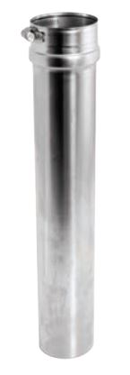 Duravent 6" Diameter FasNSeal 18" Adjustable Vent Length - 810003260 ** - Chimney Cricket
