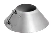 Duravent 3" Diameter FasNSeal Storm Collar - 810003132 (CS6) - Chimney Cricket