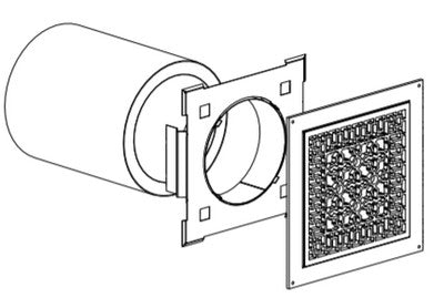 Gravity Vent Kit (Must b e marked NEW for use  on Opel C) - Chimney Cricket