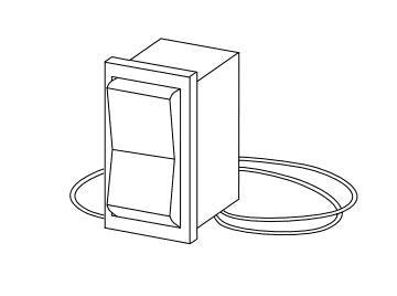 Superior 80L41 Unit-Mountable Rocker Switch - Chimney Cricket