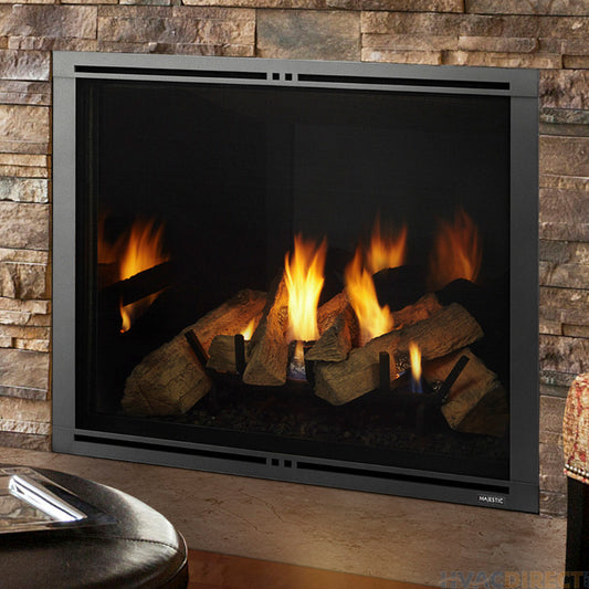 Majestic 36" Firescreen Front - Charcoal - Chimney Cricket