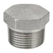 Forged Steel Hex Head Plug, Sch.80, Class 3000, 1-1/4" MPT - Chimney Cricket
