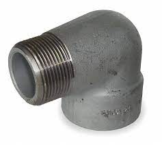 Forged Steel 90 Deg. StreetElbow, Sch.80, Class 3000, 1/4" (FS04SL90) - Chimney Cricket